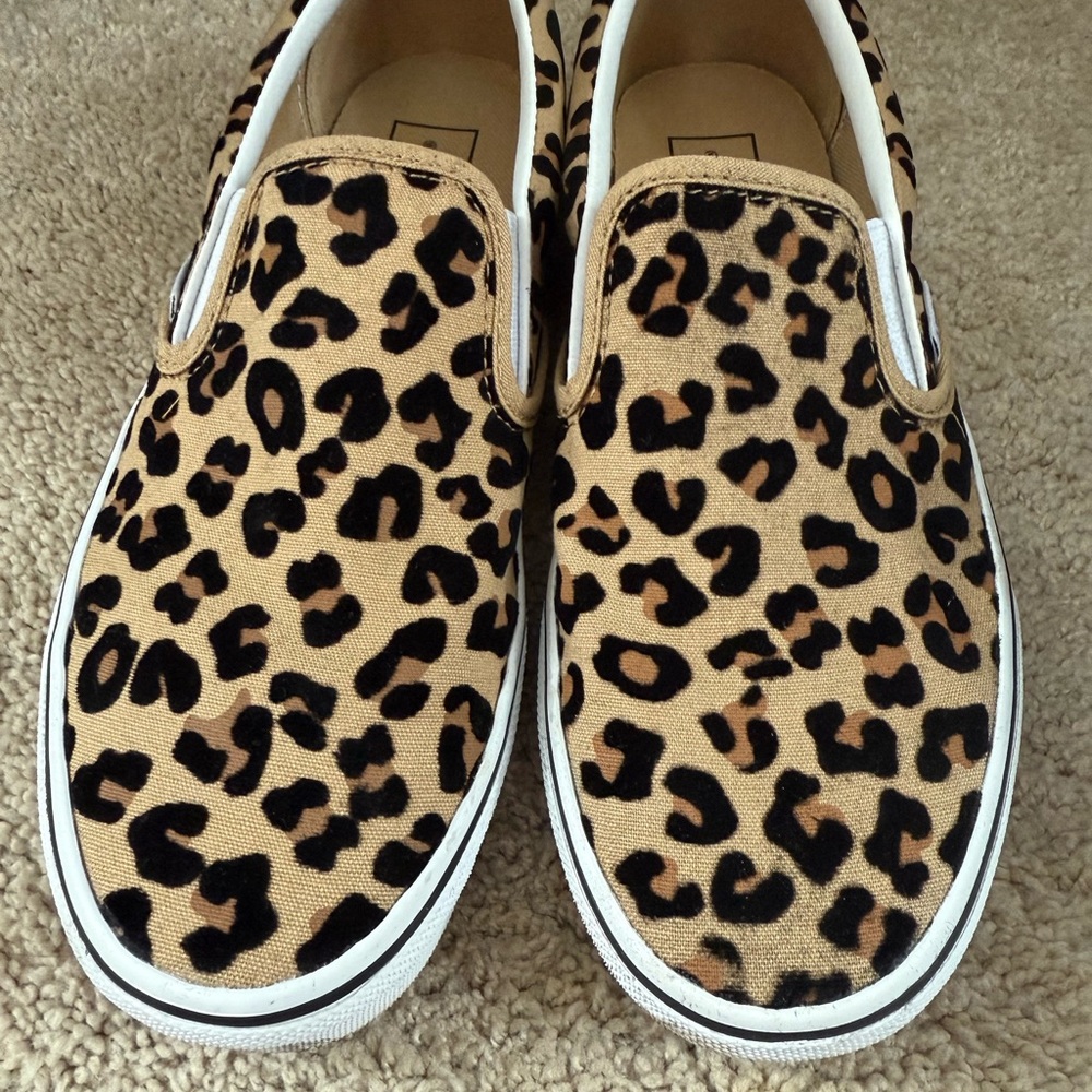 Leopard Print Vans